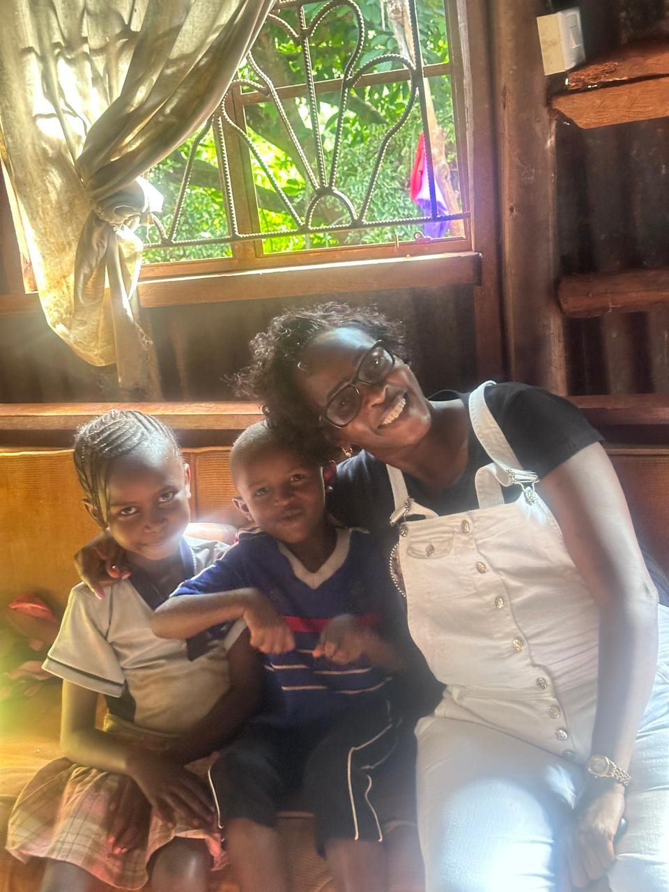 Children in one of our partner communities